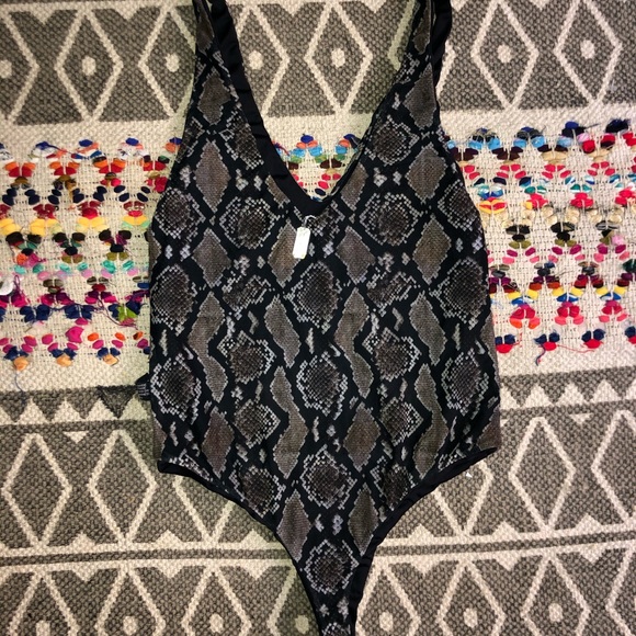 Indah Other - Indah black reversible onepiece bikini